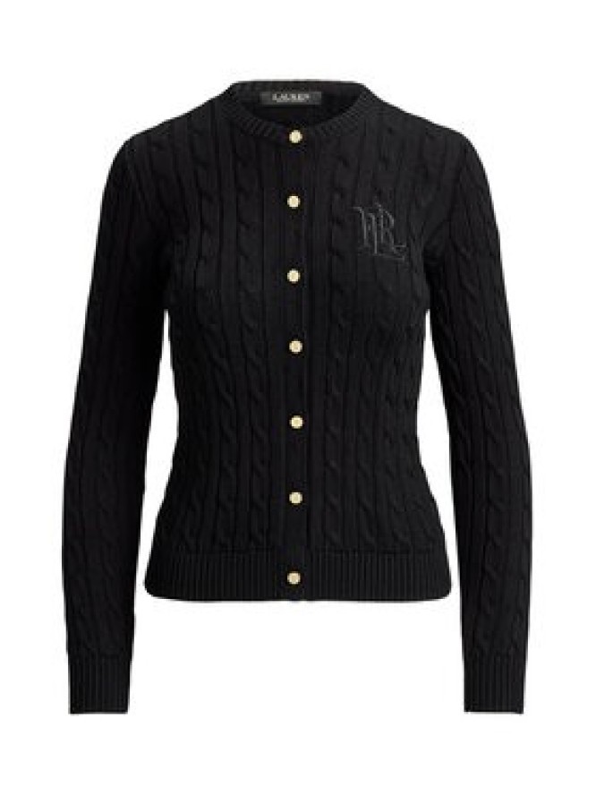 LAUREN RALPH LAUREN Kardigan 200P14040003 Czarny Regular Fit