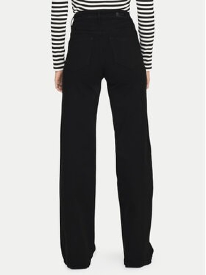 ONLY Jeansy Madison 15301338 Czarny Wide Leg