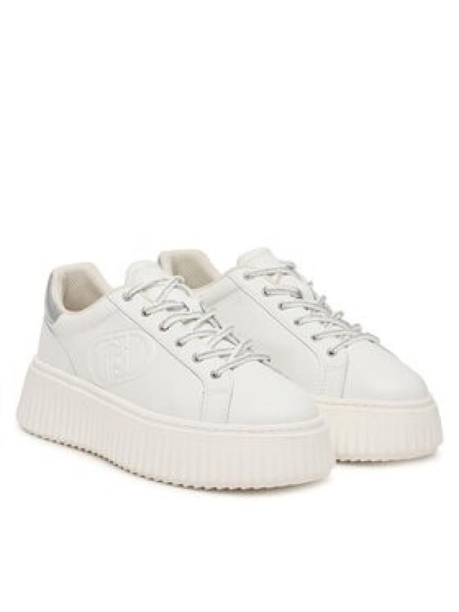 Liu Jo Sneakersy Elodie 01 BF6059 P0102 Biały