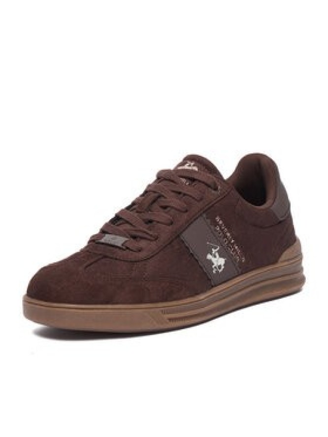 Beverly Hills Polo Club Sneakersy CEO-A1419104A Brązowy ciemny