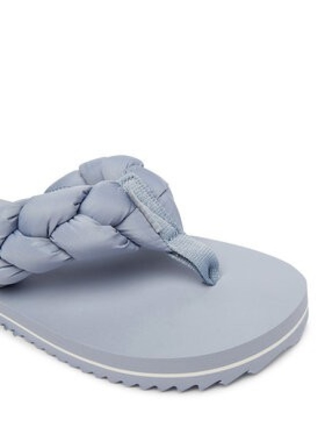Tommy Jeans Japonki Braided Thong Beach Sandal EN0EN02877 Błękitny