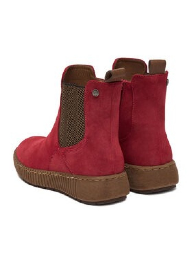 Go Soft Botki CEO-WS5586-07 Czerwony