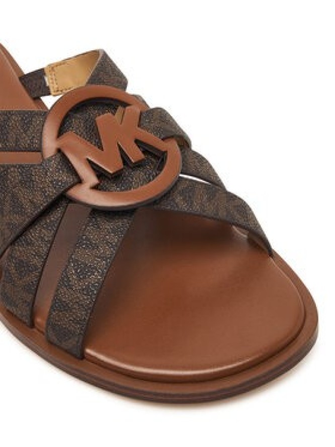 MICHAEL Michael Kors Klapki Erika 40T6ERFS1B Brązowy