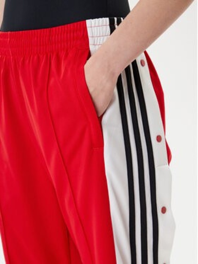 adidas Spodnie dresowe Adibreak JY1354 Czerwony Loose Fit