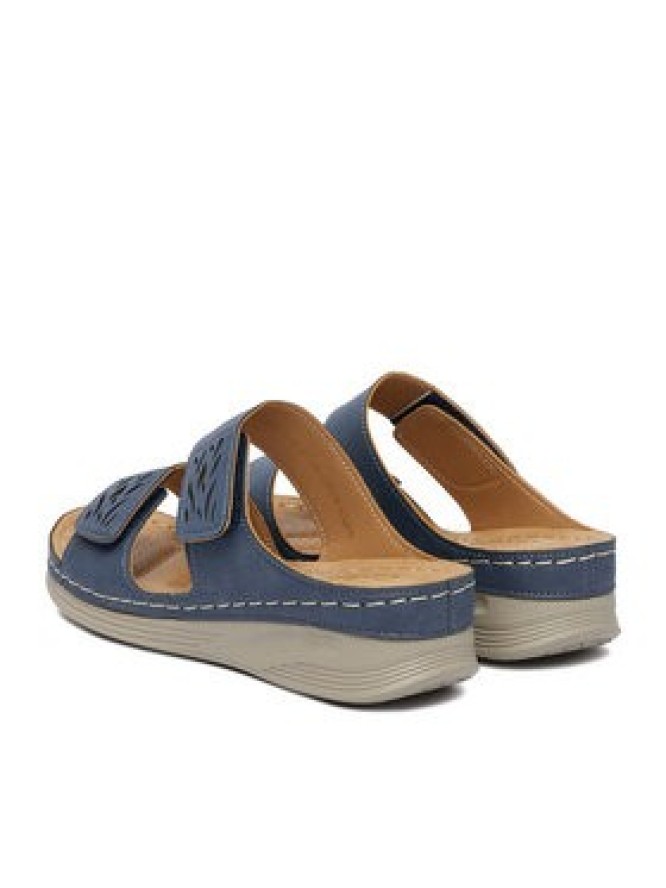 Go Soft Klapki CEO-WYL05010-11 Niebieski