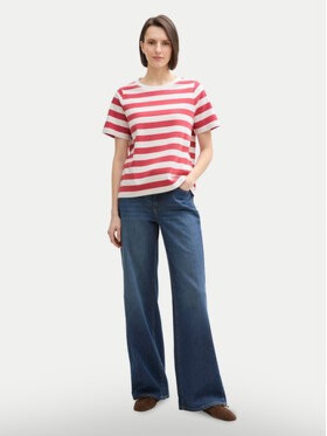 Tom Tailor Bluzka 1045964 Czerwony Regular Fit