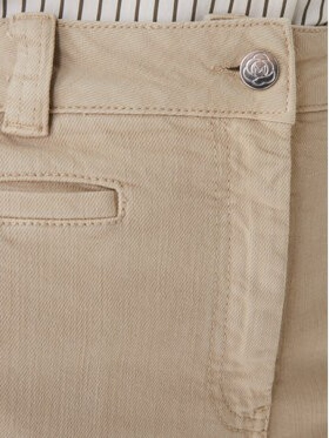 Marella Jeansy Esodo 2613131034 Beżowy Flare Fit