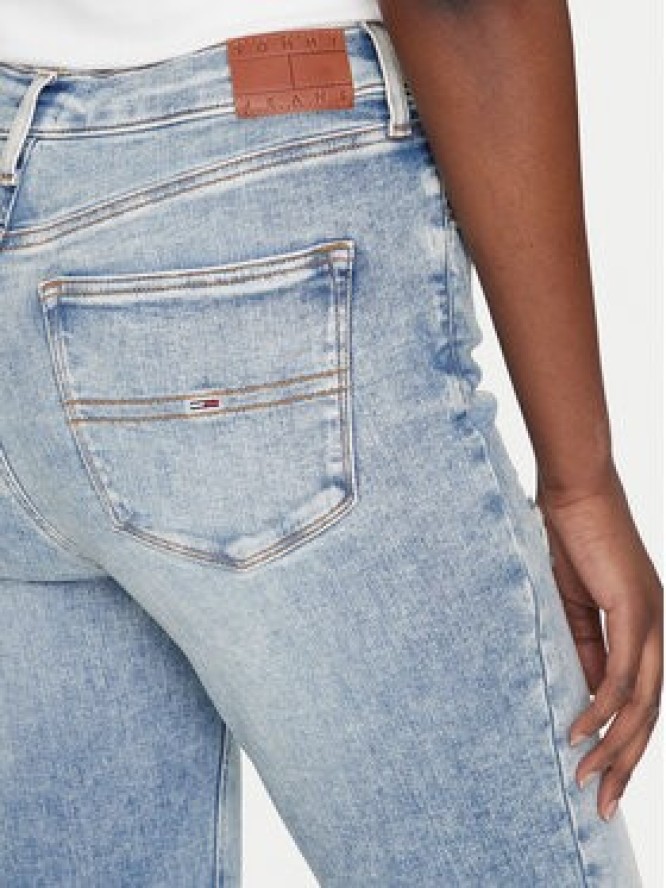 Tommy Jeans Jeansy Nora DW0DW20024 Niebieski Skinny Fit