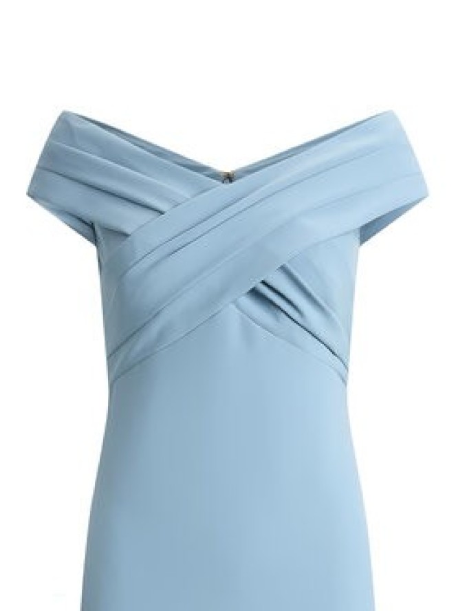 LAUREN RALPH LAUREN Sukienka wieczorowa 253936391008 Błękitny Slim Fit