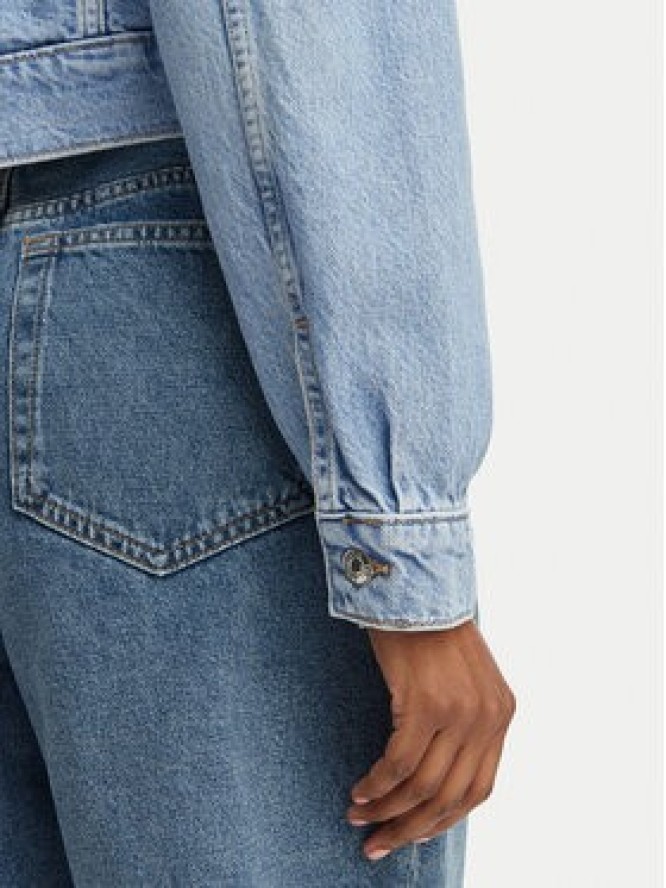 HUGO Kurtka jeansowa Galatea 50557043 Niebieski jasny Regular Fit