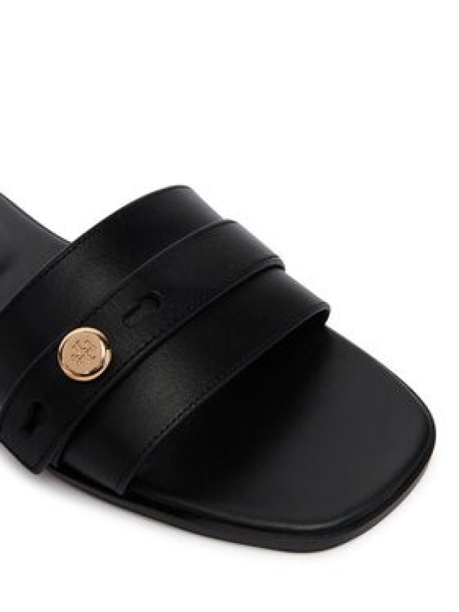 Tory Burch Klapki Romy 181993 Czarny