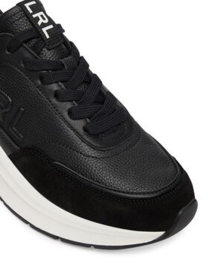 LAUREN RALPH LAUREN Sneakersy 802974376002 Czarny