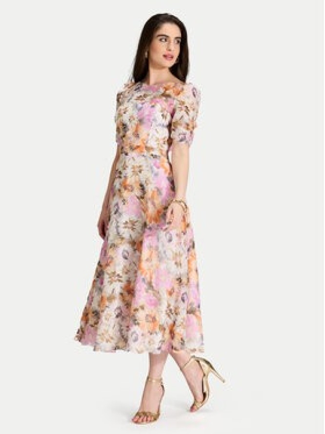 Swing Sukienka koktajlowa 5AJ02300 Kolorowy Regular Fit