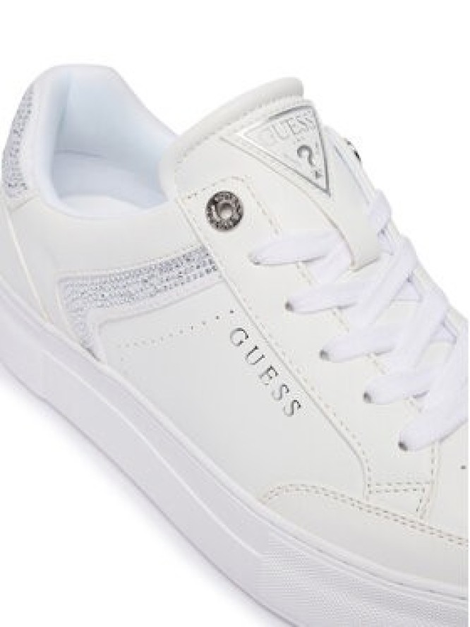 Guess Sneakersy FLTGX3 ELE12 Biały