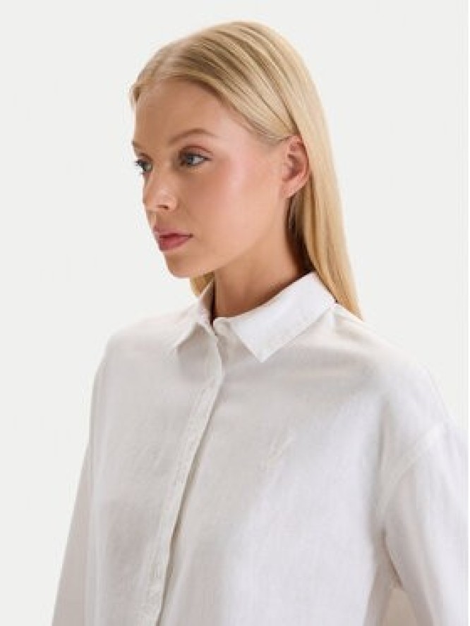 Nautica Koszula W126-NALST-1019- 01X Biały Regular Fit