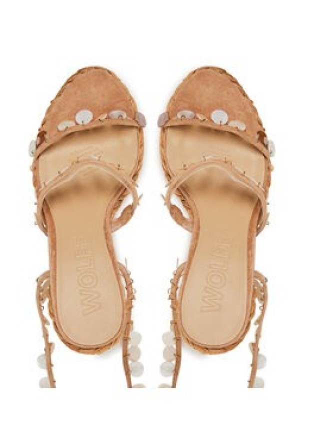 Naked Wolfe Sandały Fantastic Beżowy