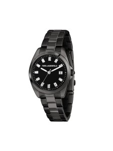 KARL LAGERFELD Zegarek R0553101513 Czarny