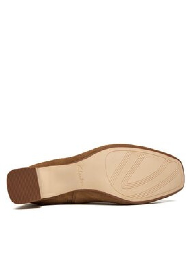 Clarks Botki Fernie Zip 26182938 Brązowy