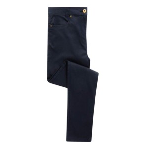 Chinosy Damskie O Wyglądzie Denimu