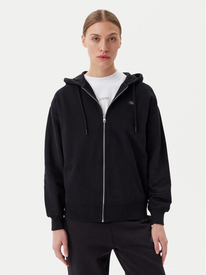 Calvin Klein Jeans Bluza J20J225367 Czarny Regular Fit