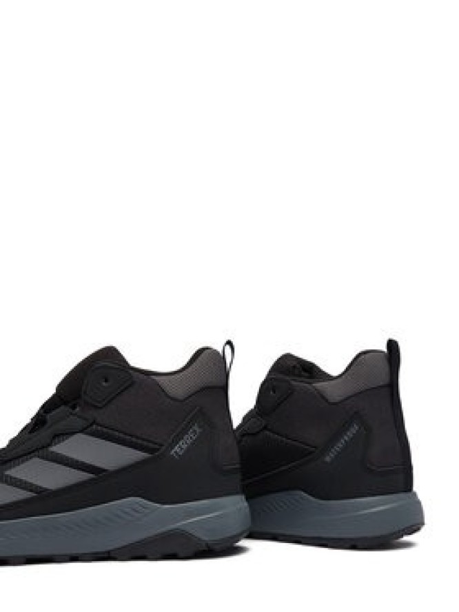 adidas Trekkingi Terrex Anylander Mid Climaproof Junior Hiking Shoes KJ2663 Czarny