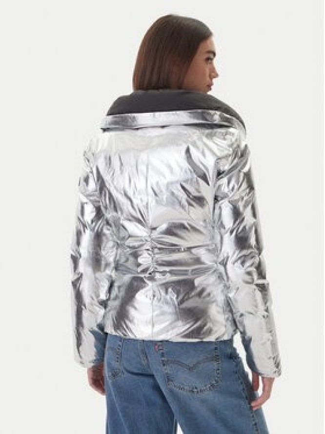 PINKO Kurtka zimowa 106019 A2ZD I17 Srebrny Regular Fit