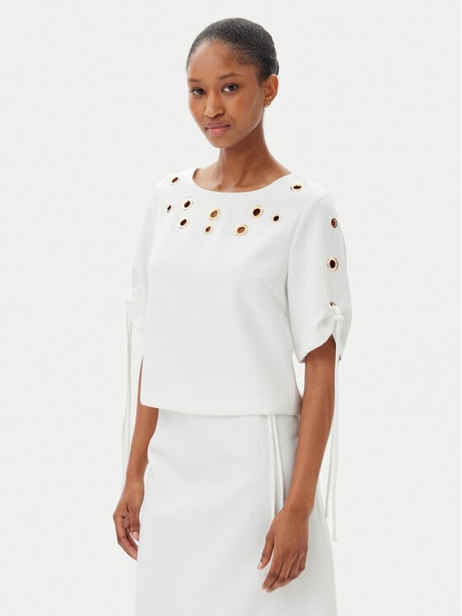 Artigli Bluzka ACBL000743 058 Biały Regular Fit
