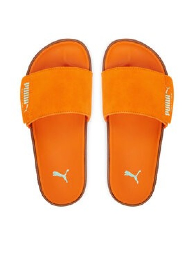Puma Klapki Leadcat 2.0 Palermo Foil 399041 11 Pomarańczowy