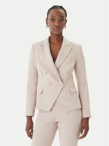 Rinascimento Marynarka CFC0128639003 Beżowy Regular Fit