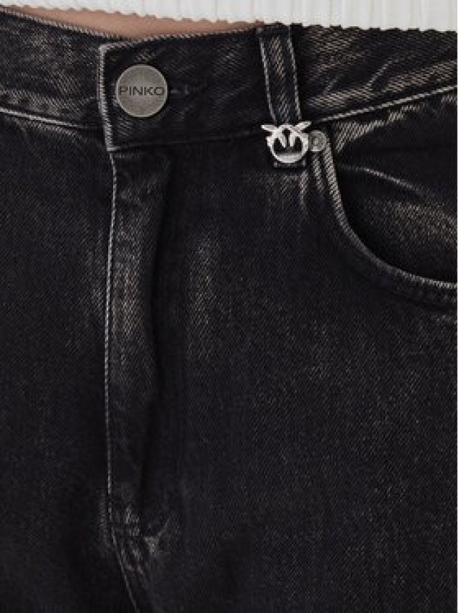 PINKO Jeansy Wanda 105541 A2RR Czarny Regular Fit