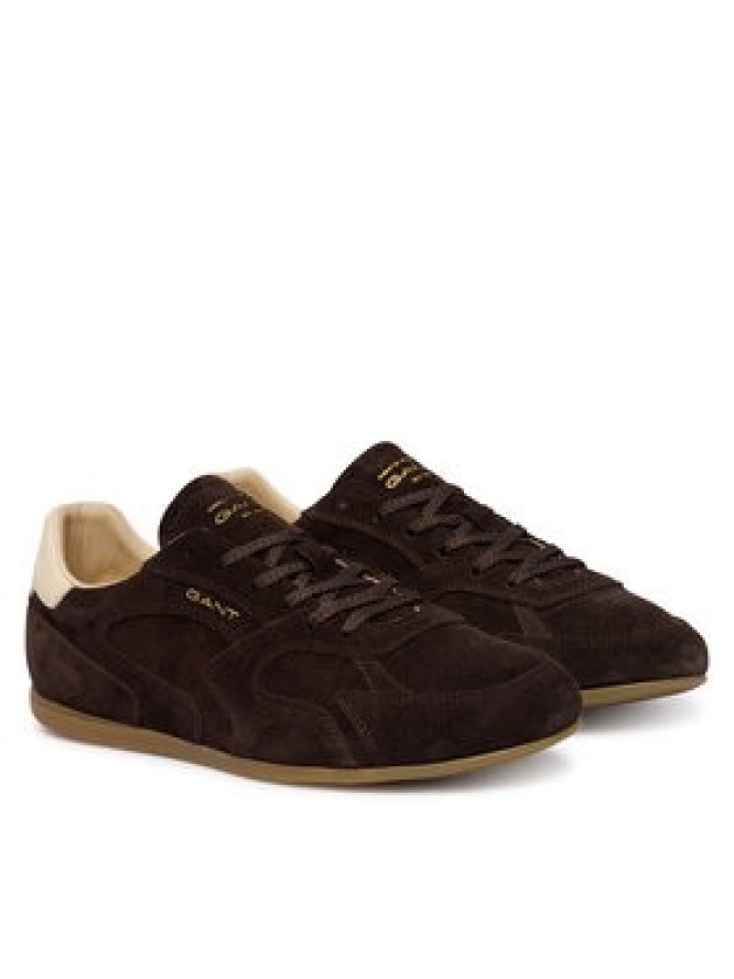Gant Sneakersy Sperly 33533361 Brązowy ciemny