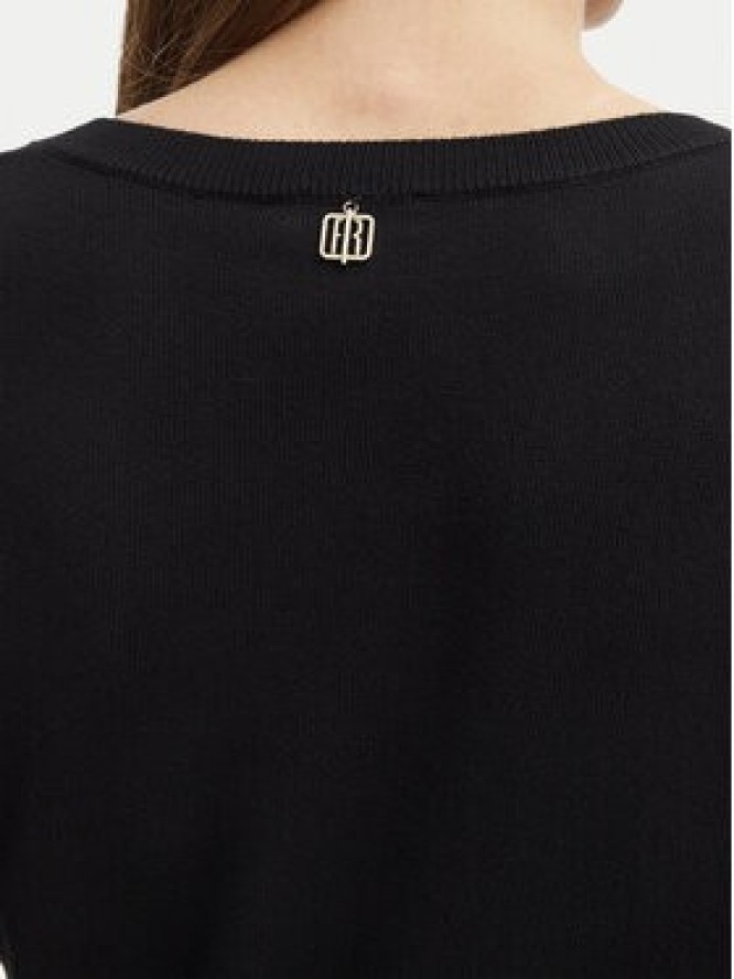 Fracomina Sweter FR26WT7001K50601 Czarny Regular Fit