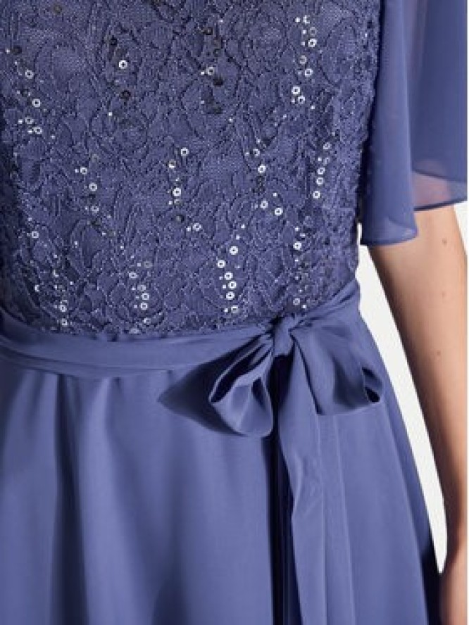 Swing Sukienka koktajlowa 5AI02500 Niebieski Regular Fit