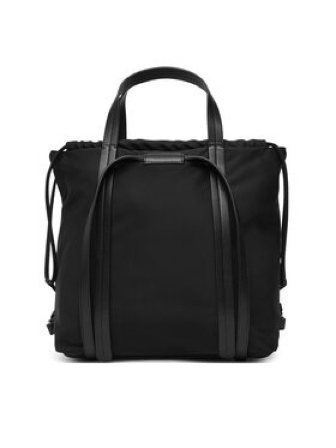 Tommy Hilfiger Plecak Th Soft Nylon Tote/Backpack AW0AW19029 Czarny