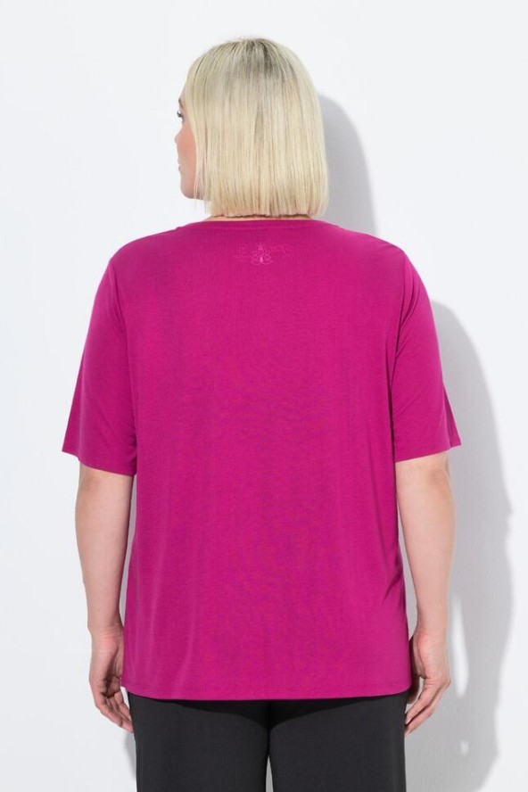 Damskie Koszulka funkcyjna antybakteryjna okrągły dekolt rękaw 1/2