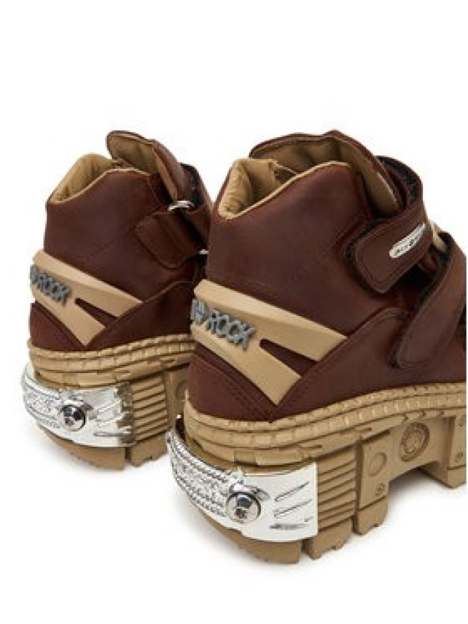 NEW ROCK Sneakersy M-WALL285-C16 Brązowy