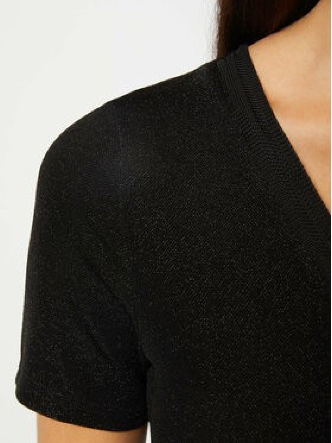 Morgan Bluzka 212-DIWI Czarny Regular Fit