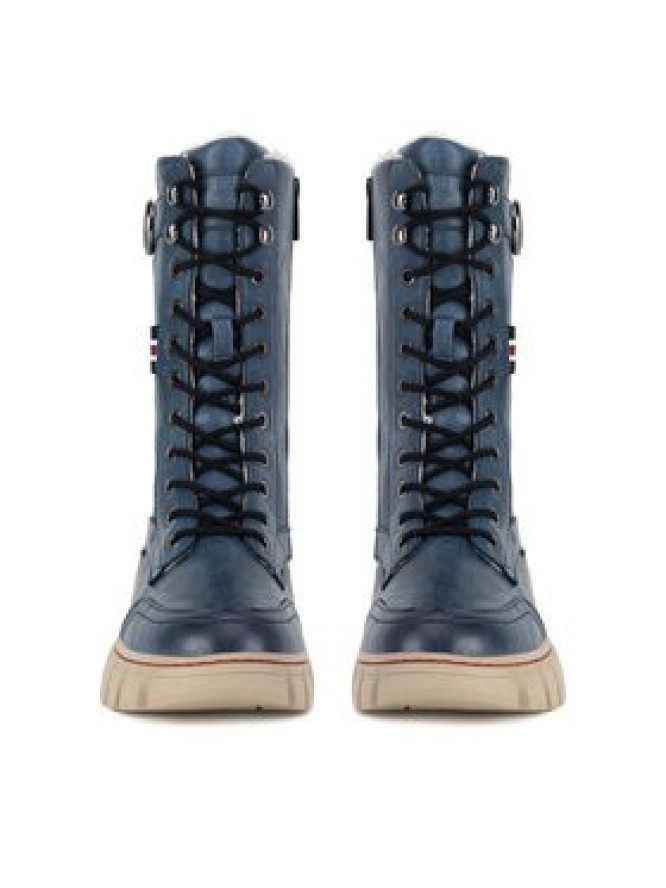 Mustang Kozaki 1499-605 Niebieski