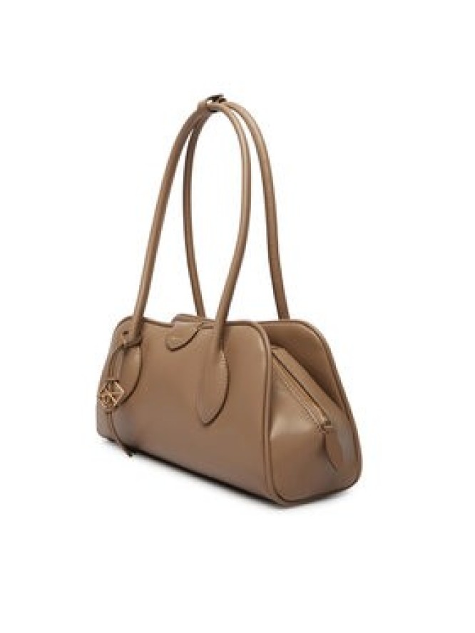 Calvin Klein Torebka Emblem Trio Shoulder Bag LV04F3369G Beżowy