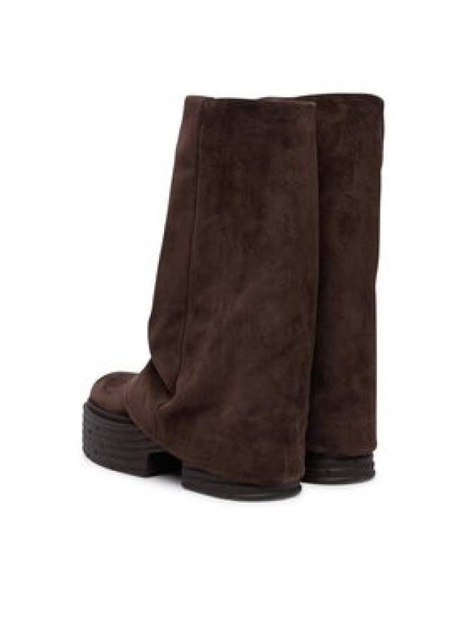AGL Botki Lowboot Fergus D783508PGK Zielony ciemny