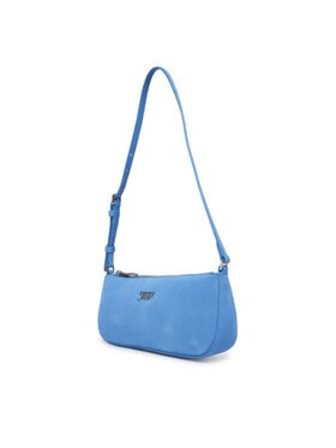 Tommy Jeans Torebka Tjw Must Suede Shoulder Bag AW0AW18454 Niebieski