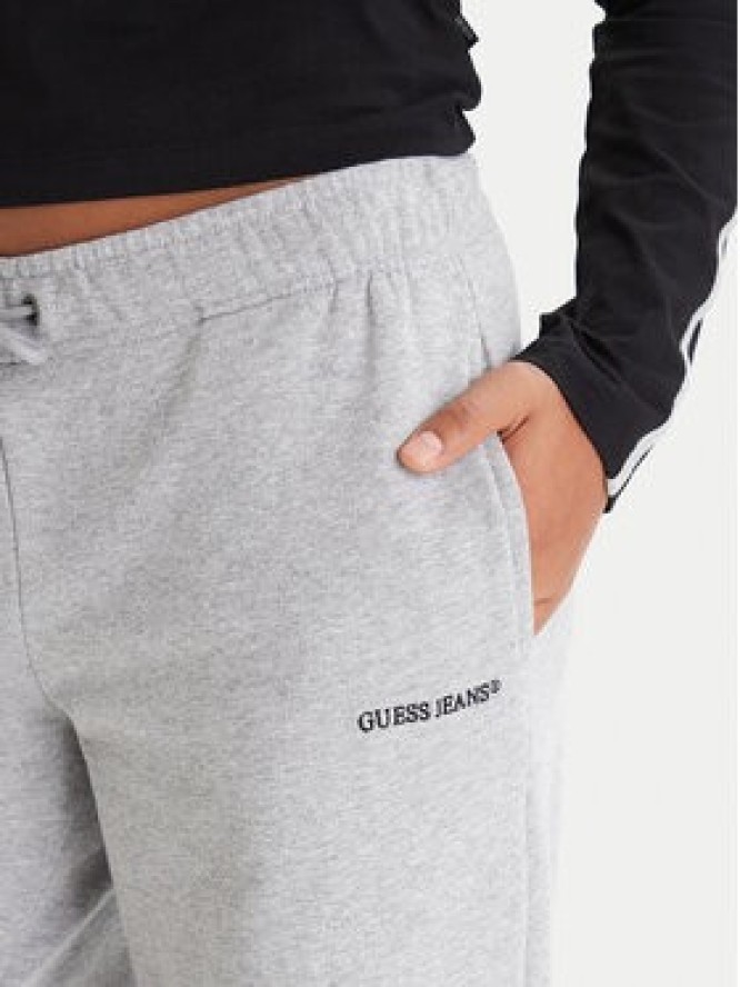 Guess Jeans Spodnie dresowe W6RB52 K68I4 Szary Regular Fit