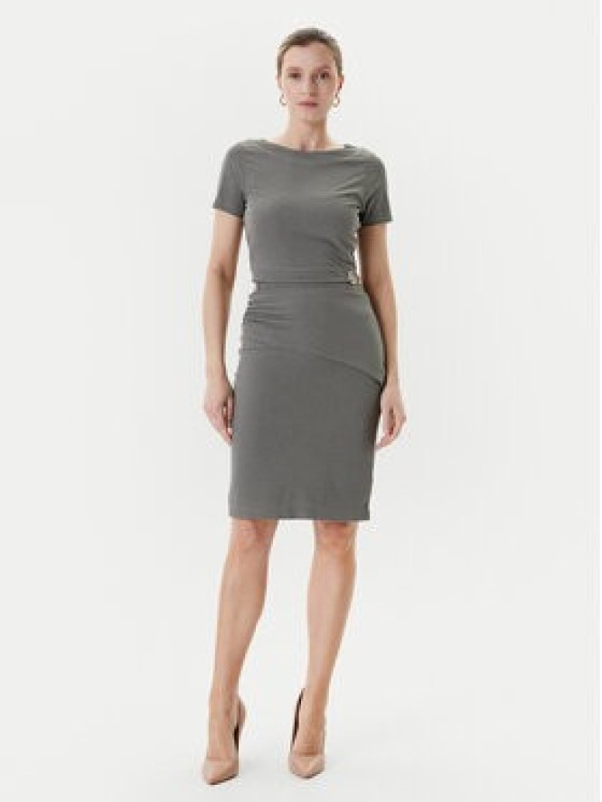 Guess T-Shirt W5YP14 KAQL2 Zielony Regular Fit