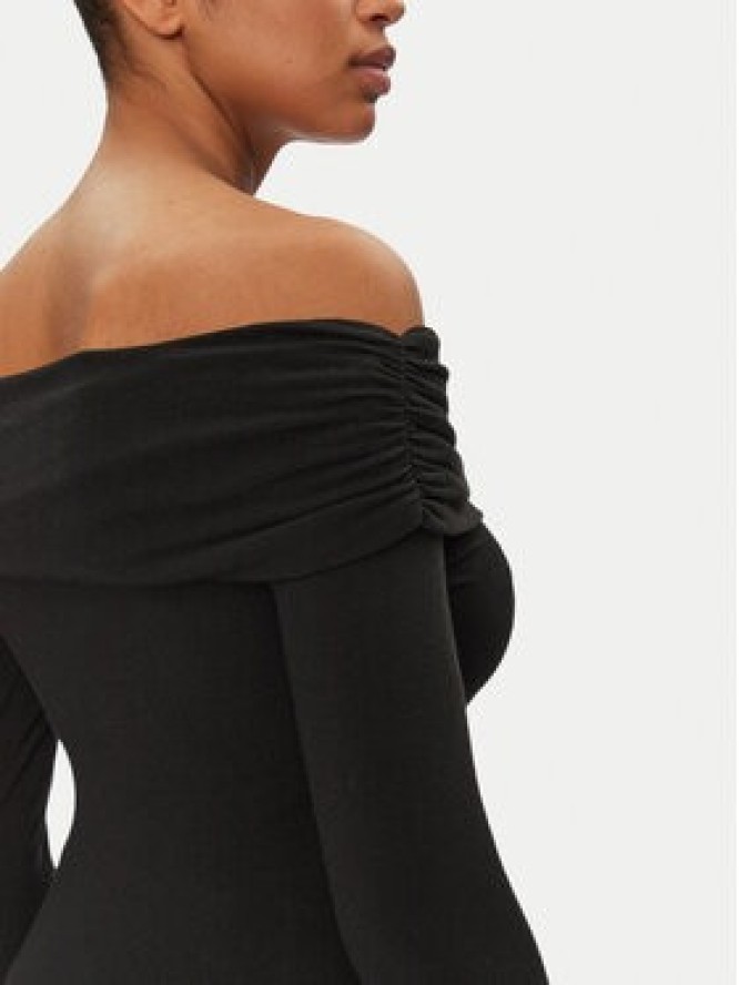 ONLY Bluzka Glamour 15339759 Czarny Slim Fit