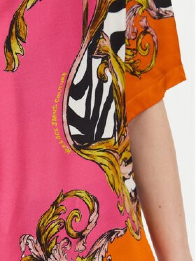 Versace Jeans Couture Koszula 78HAL2P9 Różowy Relaxed Fit