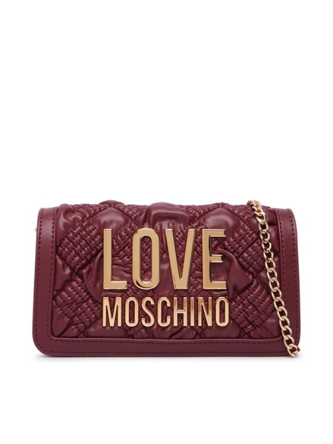 LOVE MOSCHINO Torebka JC5603PP1PL1055A Bordowy