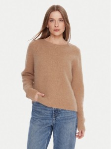 Kontatto Sweter 3M0863C Beżowy Relaxed Fit