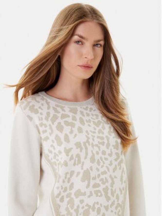 Liu Jo Sweter TF5172 MS49I Écru Regular Fit