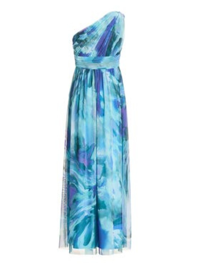 Swing Sukienka wieczorowa 5AI18900 Niebieski Regular Fit