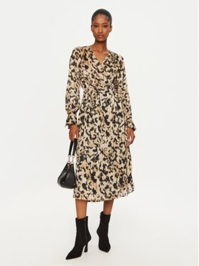 Morgan Sukienka codzienna 242-RILOV.F Beżowy Regular Fit